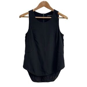 Rag And Bone Black Tank Size XS Zipper At Back Of Neck